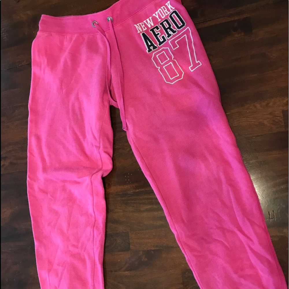 Aero pastel  medium pink sweatpants